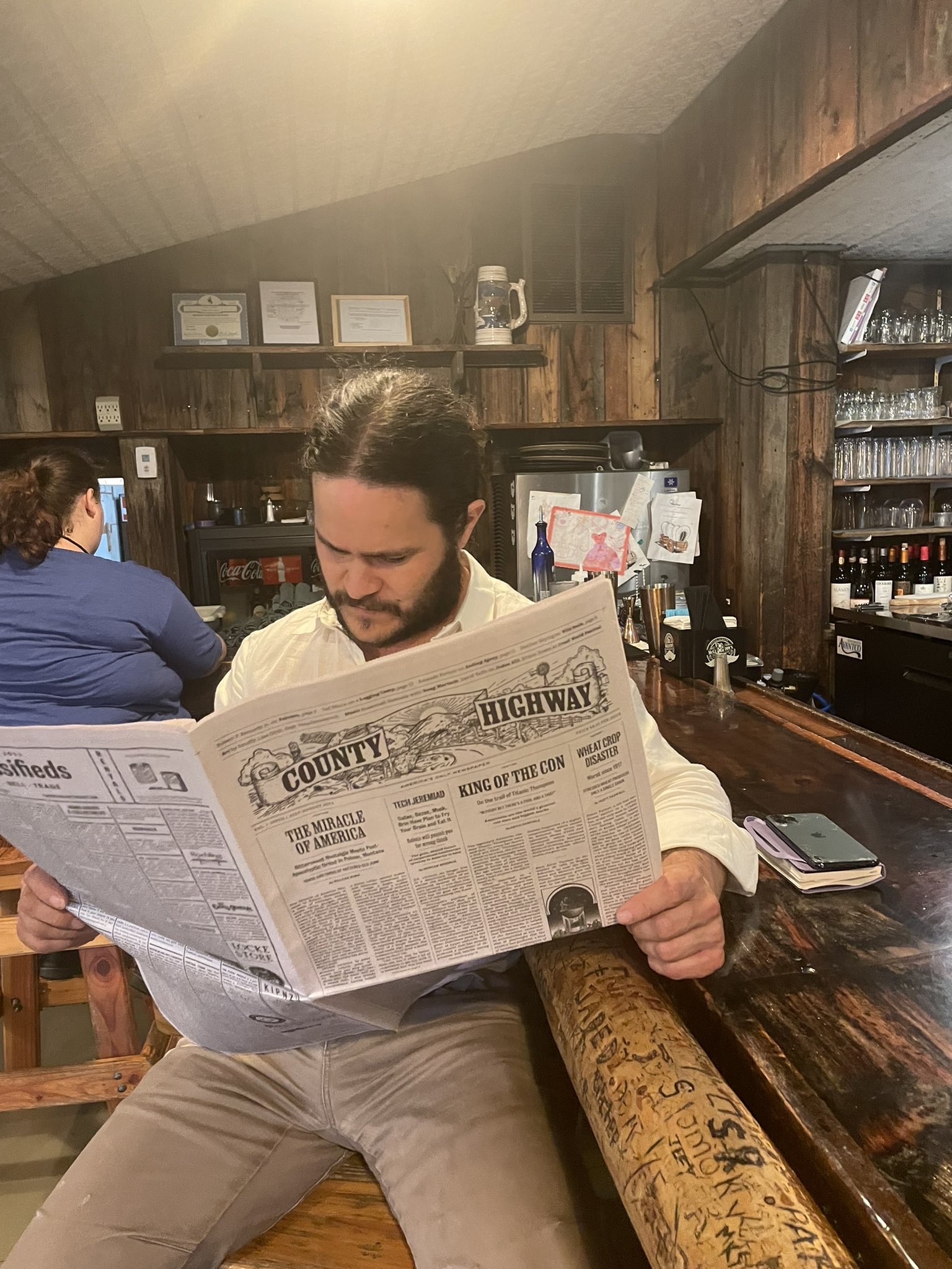 The tavern at The Wagon Box