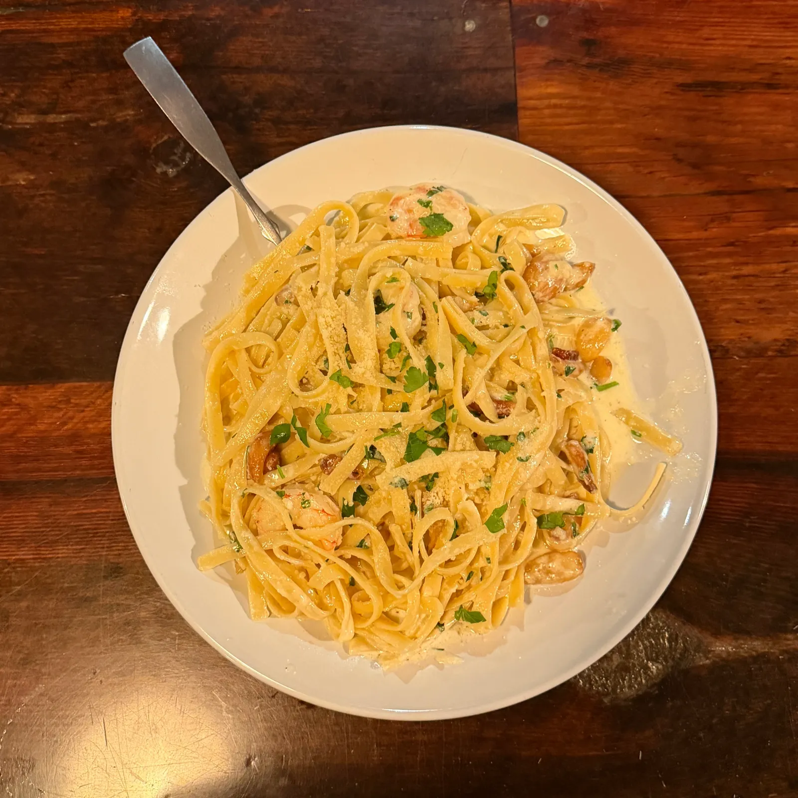 Pasta at The Wagon Box